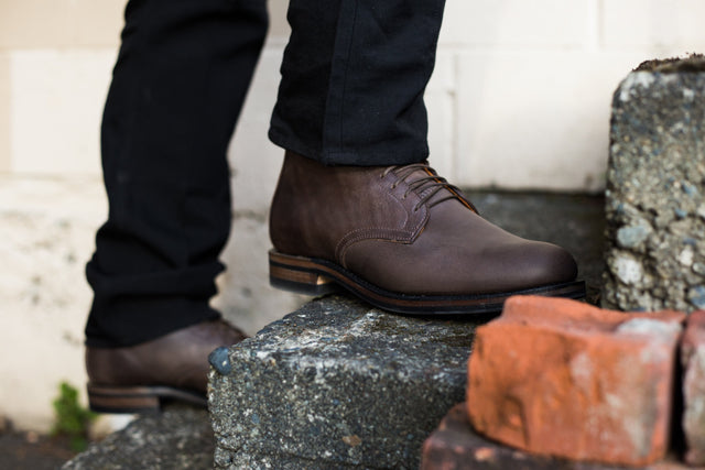 Derby Boot Dust Calfskin - VIBERG