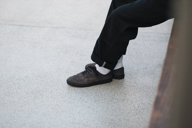 Deck Shoe Smoke Rough Mohawk - VIBERG