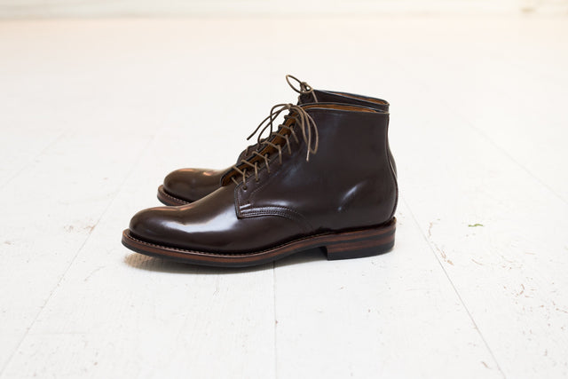 Derby Boot Dark Cognac Shell Cordovan - VIBERG