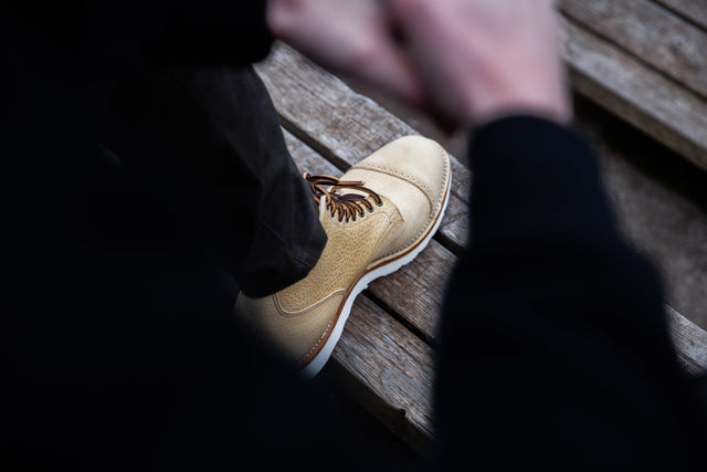 Service Boot Natural Olive Tan - VIBERG