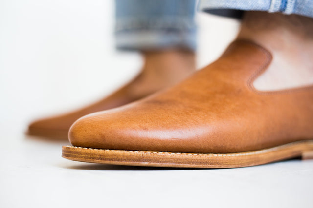 Slipper Brown Reindeer - VIBERG