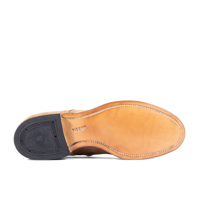 Navvy Cut Shoe - Bison Janus Calf Suede - VIBERG
