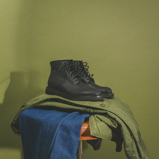 Scout Boot - Black Waxy Commander - VIBERG