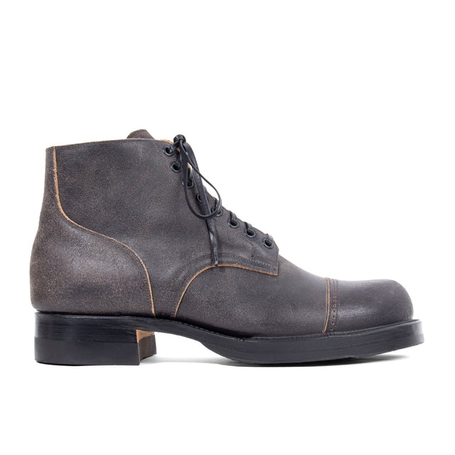 Service Boot® DCT - Black Washed Waxed Flesh - VIBERG
