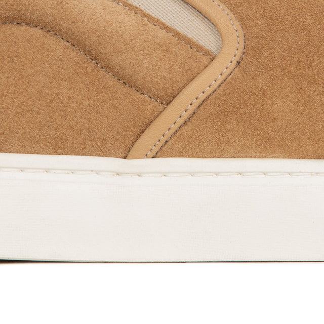 Slip On - Peanut Papillon Calf Suede - VIBERG