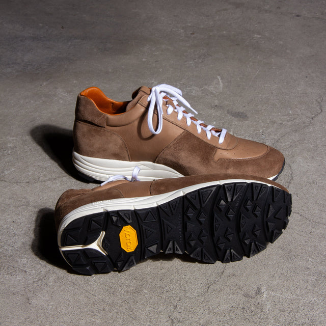 Sneaker - Bison Janus Calf Suede - VIBERG
