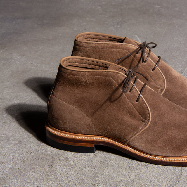 Uplands - Bison Janus Calf Suede - VIBERG