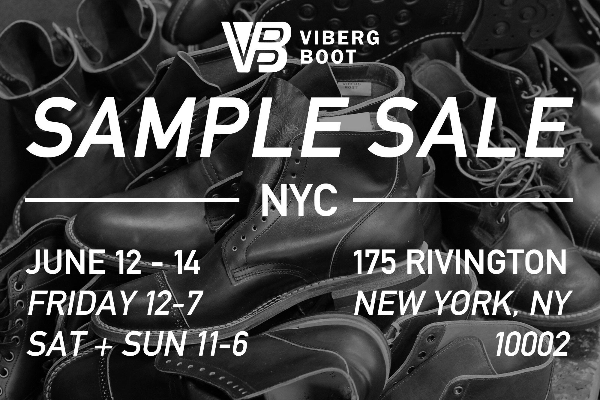 Viberg 2025 sample sale