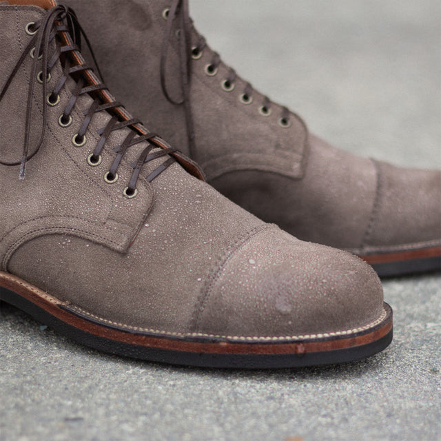 Leather Highlight: Fog Janus Calf Suede