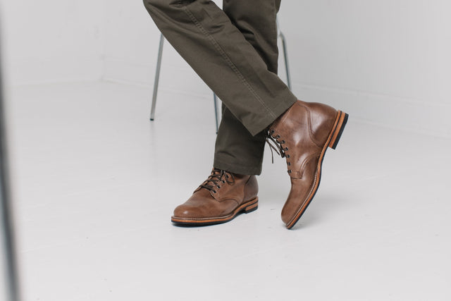 natural chromexcel boots