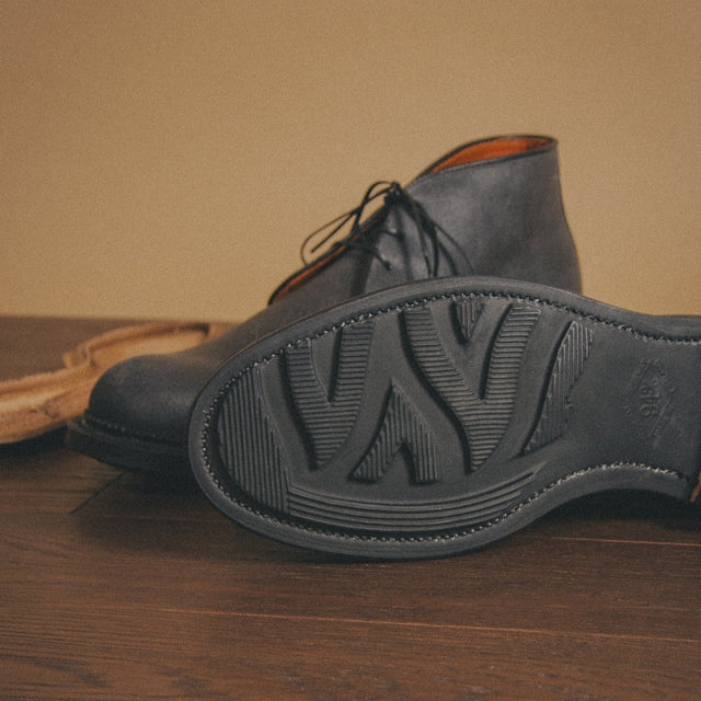 Uplands Boot - Charcoal Waxy Commander - VIBERG