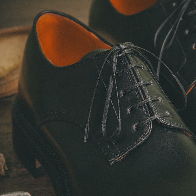 Rockland Blucher - Black French Calf - VIBERG