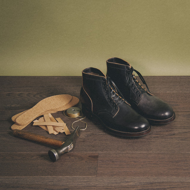 Service Boot® 1035 - Nero Teacore Horsebutt - VIBERG