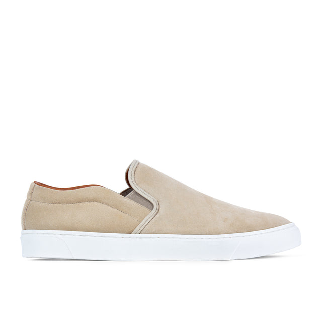 Slip On - Desert Sand Janus Calf Suede