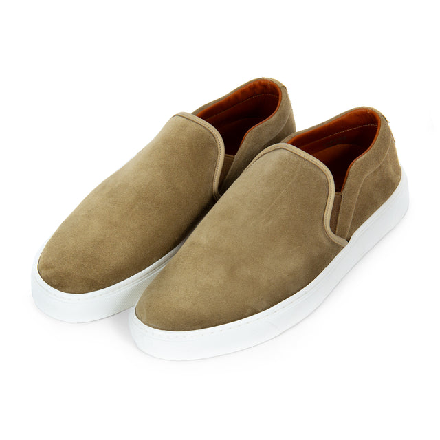 Slip On - Mojave Janus Calf Suede - VIBERG