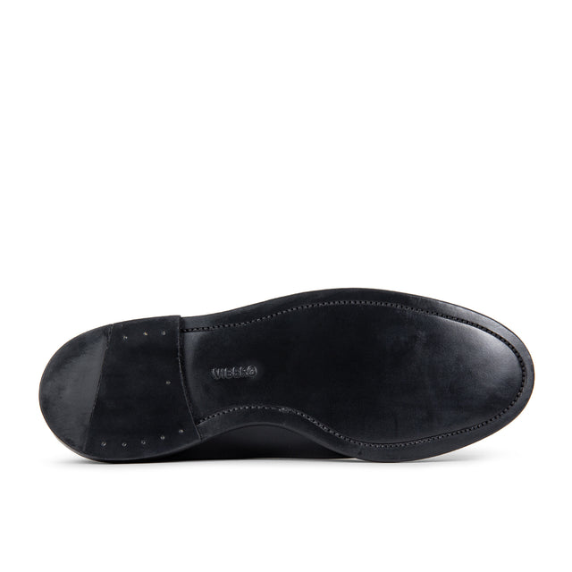 Slipper - Black French Calf - VIBERG