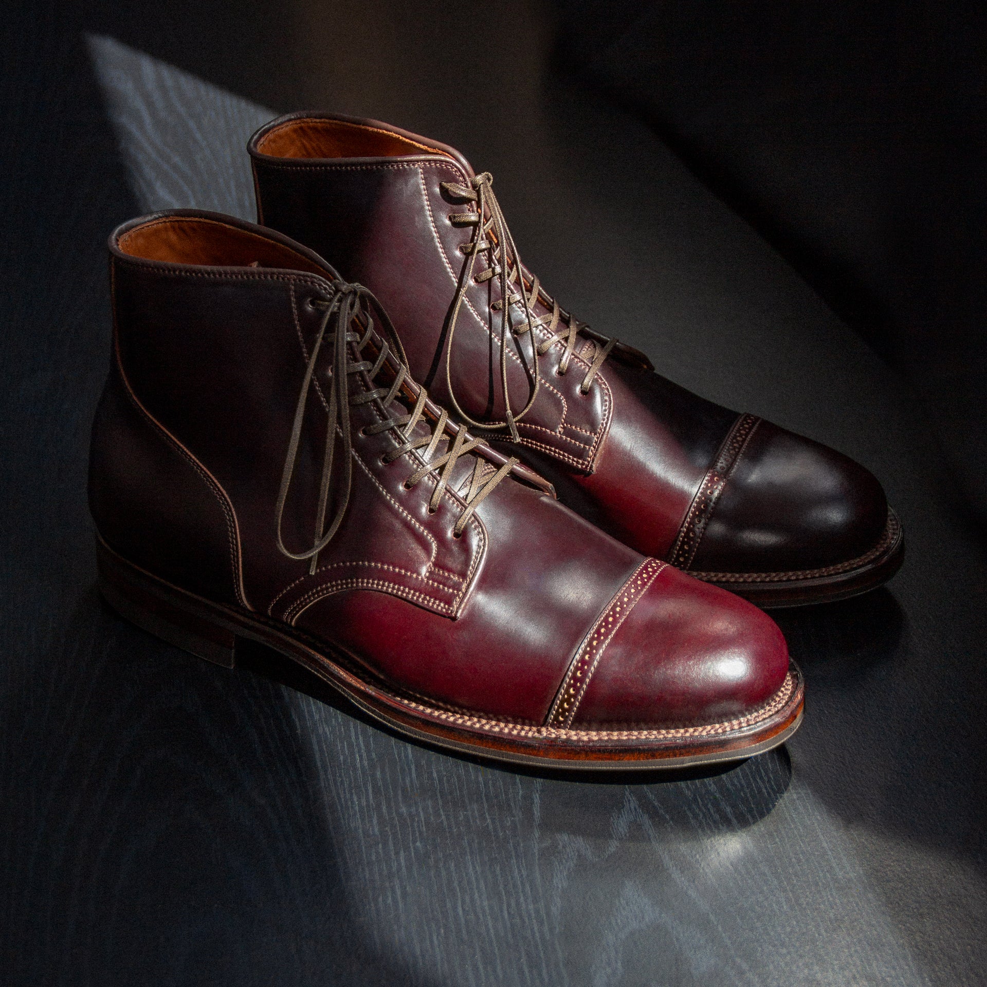 Viberg cap store toe service boot