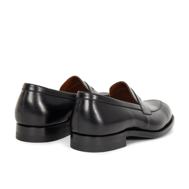 Bristol Loafer - Black Vocalou Calf - VIBERG