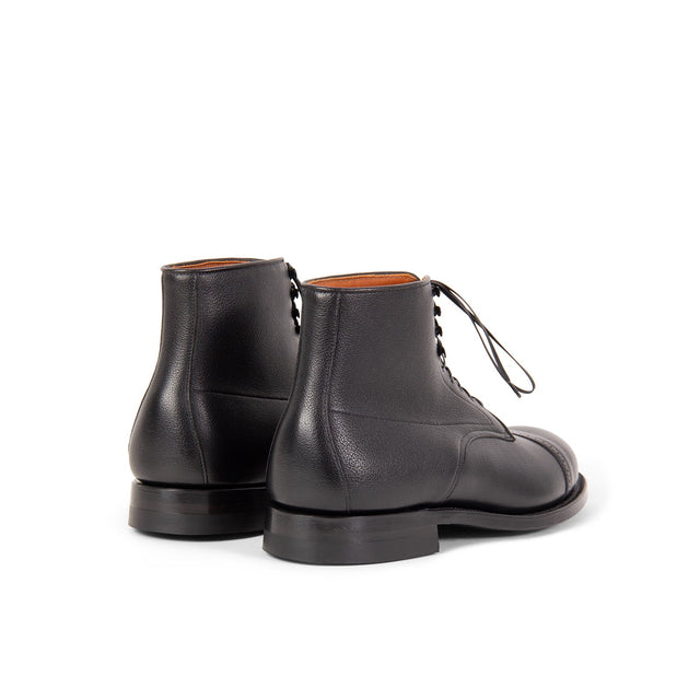 Navvy Boot - Black Tanganiyka (Pre - Order) - VIBERG