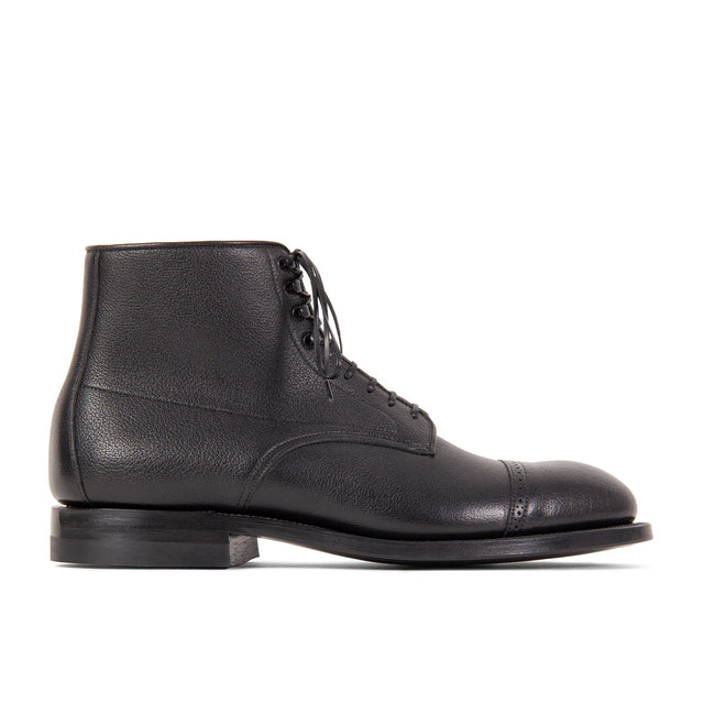 Navvy Boot - Black Tanganiyka (Pre - Order) - VIBERG
