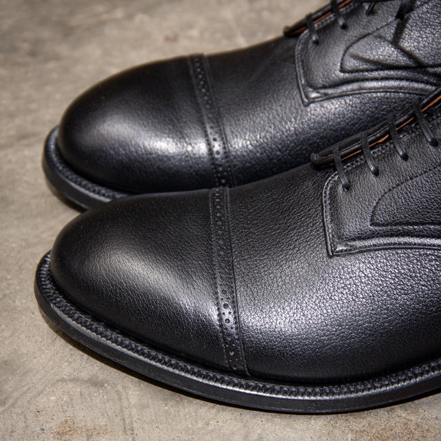 Navvy Boot - Black Tanganiyka (Pre - Order) - VIBERG