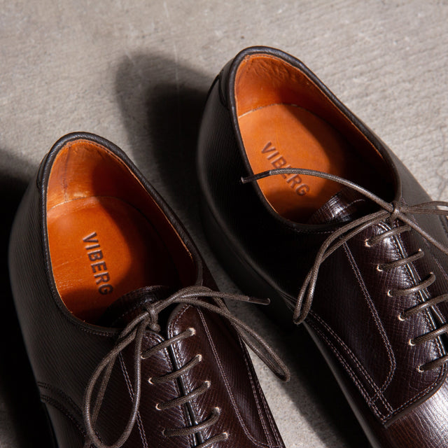 Navvy Cut Shoe - Malt Alcazar Calf - VIBERG