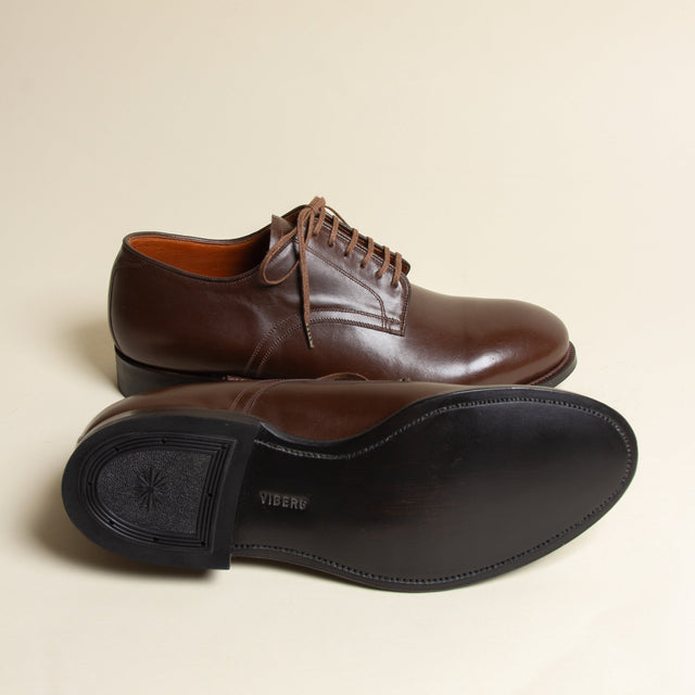 Navvy Cut Shoe - Sandalwood Kangaroo - VIBERG