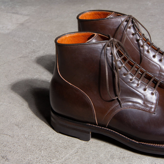 Service Boot® 2030 BCT - Dark Cognac Shell Cordovan (Preorder) - VIBERG