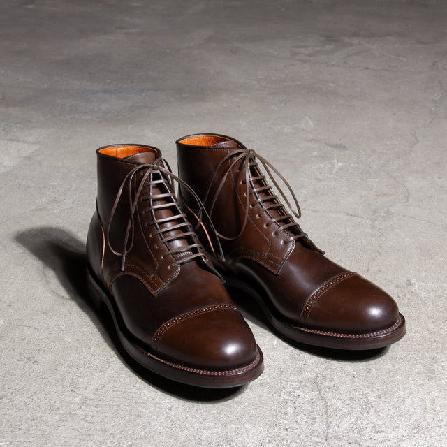 Service Boot® 2030 BCT - Dark Cognac Shell Cordovan (Preorder) - VIBERG