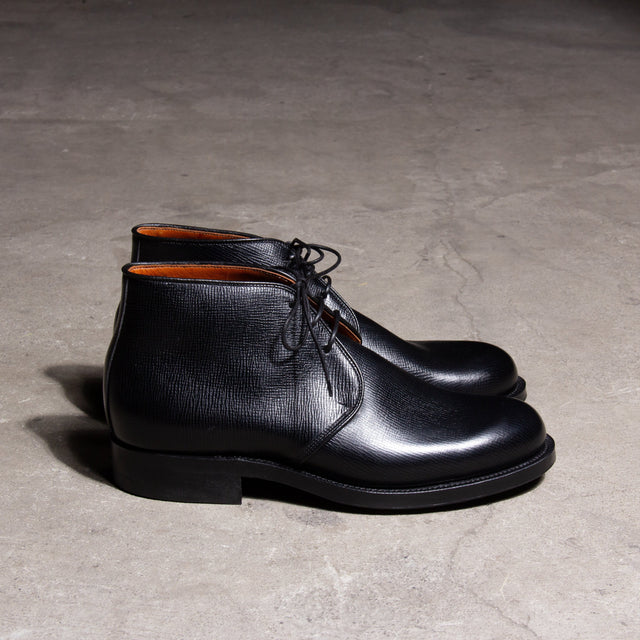 Uplands - Black Alcazar Calf - VIBERG