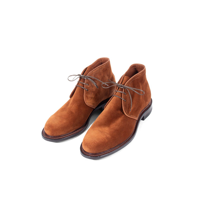 Uplands - Polo Brown Janus Calf Suede - VIBERG