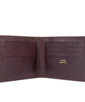 Viberg Billfold - Mahogany Hatchgrain Shell Cordovan - VIBERG